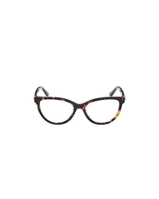 Guess Black Gu50195 052 Optical Frames Acetate Cat Eye Normal