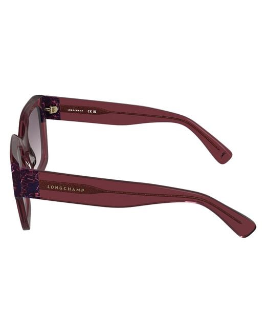 Longchamp Black Lo771S 615 Sunglasses Acetate Squared Normal