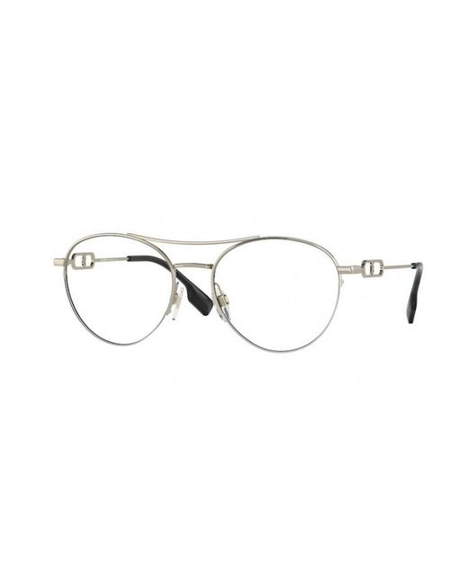 Burberry Black Be1354 1109 Optical Frames Metal Pantos