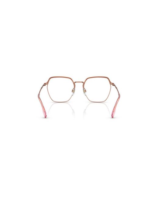 Burberry Black Be1371 1337 Optical Frames Metal Geometric