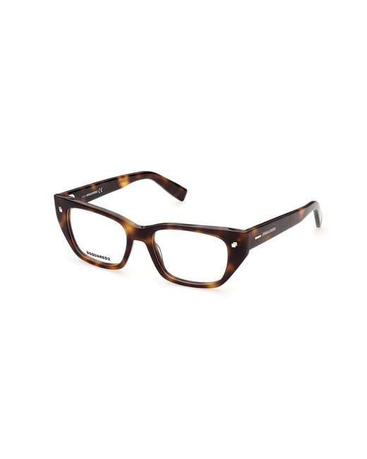 DSquared² Black Dq5316 052 Optical Frames Outlet Acetate Cat Eye