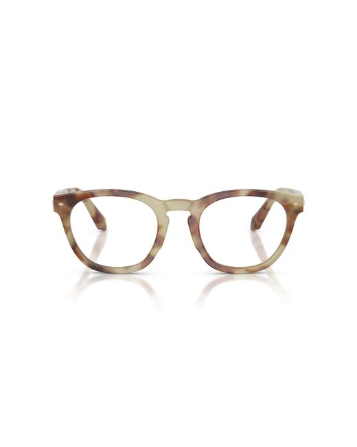 Giorgio Armani Black Ar7284 6299 Optical Frames Acetate Round Normal for men