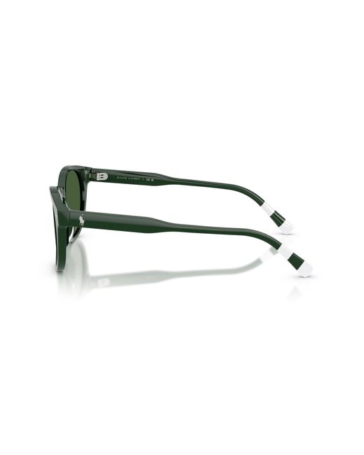 Polo Ralph Lauren Green Ph4241U 631671 Sunglasses Acetate Round Normal for men