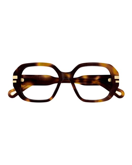 Chloé Black Ch0266O 002 Optical Frames Acetate Transparent Squared