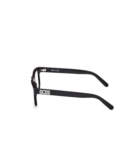 Gcds Black Gd5043 001 Optical Frames Acetate Squared Normal