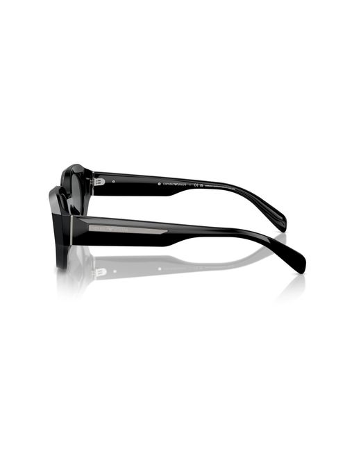 Emporio Armani Black Ea4230U 501787 Sunglasses Acetate Geometric Normal for men