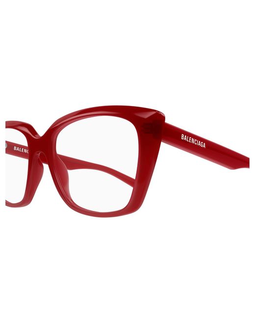 Balenciaga Black Bb0062O 009 Optical Frames Acetate Transparent Cat Eye