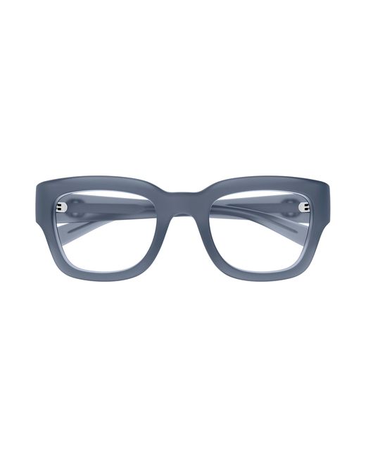 Gucci Black Gg1788O 004 Optical Frames Injected Transparent Squared for men