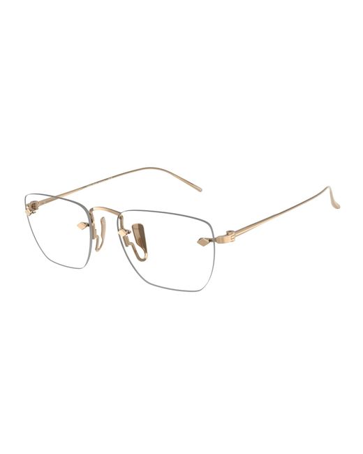 Giorgio Armani Black Ar5149T 3386 Optical Frames Titanium Pillow Normal for men
