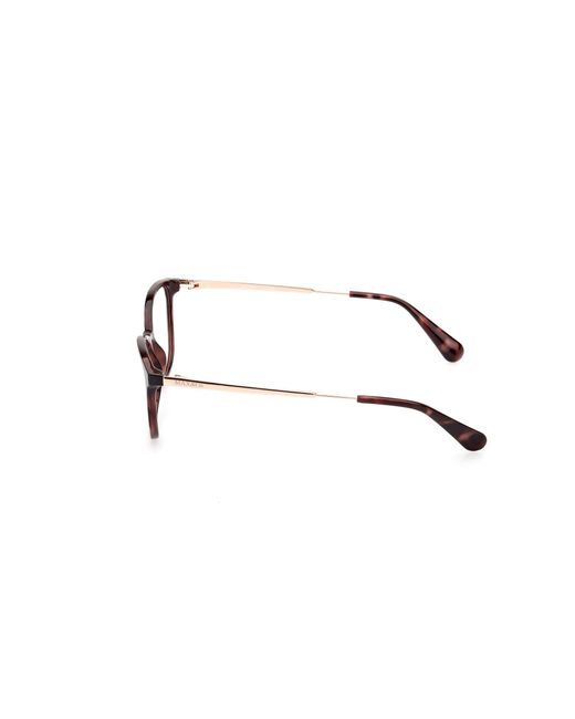 MAX&Co. Black Mo5083 055 Optical Frames Injected Squared Normal