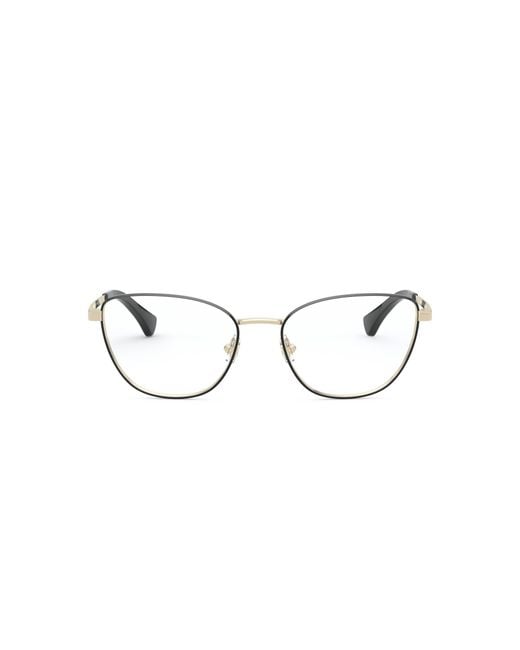 Ralph Lauren Black Ra6046 9391 Optical Frames Metal Cat Eye Normal