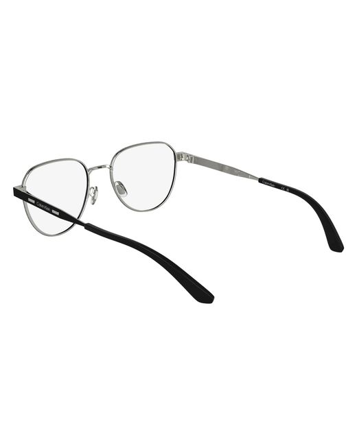 Calvin Klein Black Ck25107 002 Optical Frames Metal Squared Normal