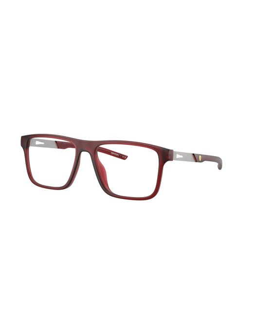 FERRARI SCUDERIA Black Fz8020U 508 Optical Frames Injected Pillow Normal