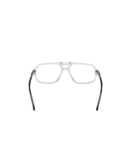 Adidas Black Or5105 020 Optical Frames Acetate Geometric Normal for men