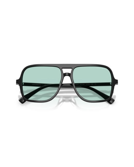 Emporio Armani Black Ea4252U 501765 Sunglasses Acetate Pilot Normal for men