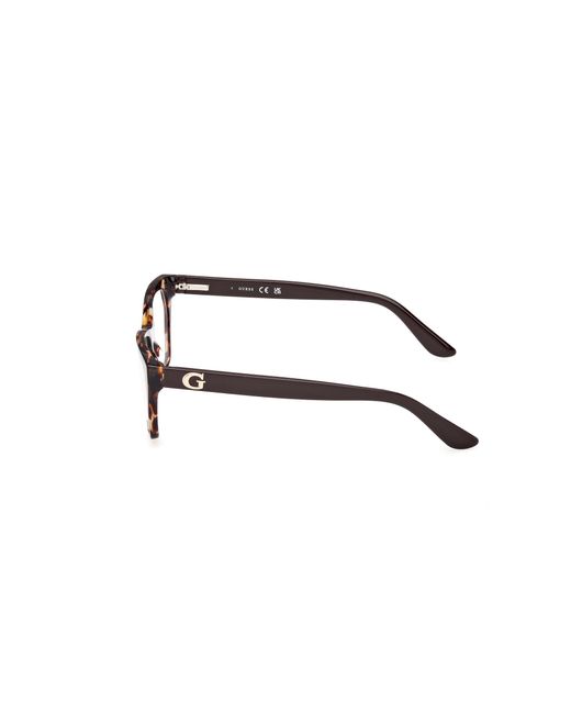 Guess Black Gu50234 052 Optical Frames Acetate Geometric Normal