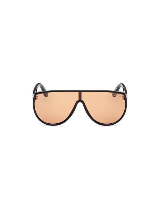 Tom Ford Black Ft1182 Achilles 01E Sunglasses Injected Mask Photochromatic for men