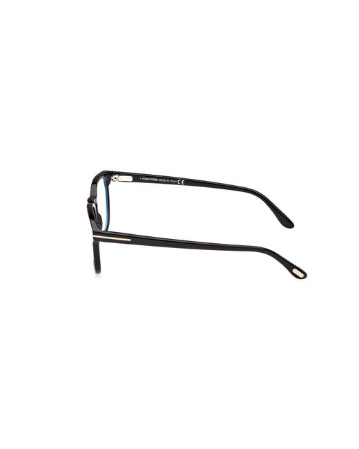 Tom Ford Black Ft5818-B 001 Optical Frames Acetate Squared Normal for men