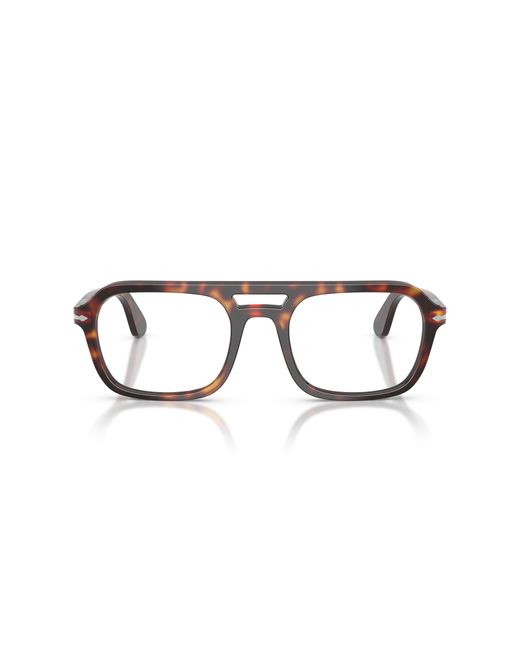Persol Black Po3394V 24 Optical Frames Acetate Transparent Squared Normal