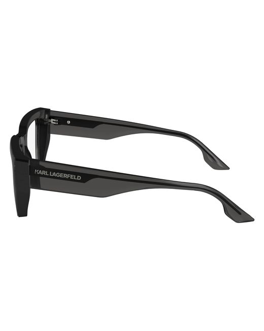 Karl Lagerfeld Black Kl6153 020 Optical Frames Injected Cat Eye Normal Normal