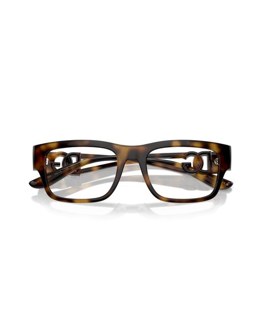 Dolce & Gabbana Black Dg5110 502 Optical Frames Injected Transparent Squared Normal