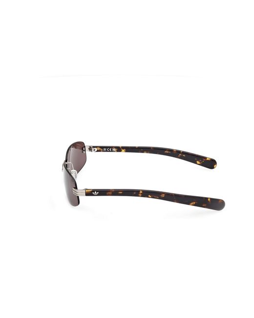 Adidas Black Or0130 17E Sunglasses Metal Squared Normal