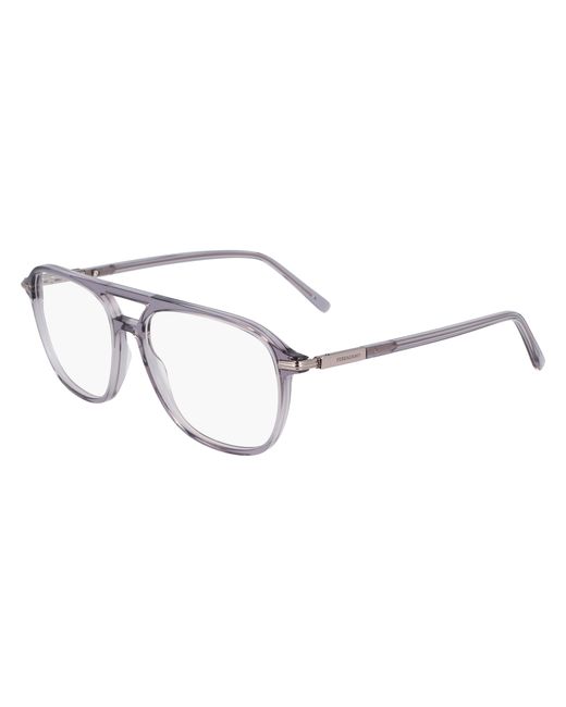 Ferragamo Black Sf3006 020 Optical Frames Acetate Squared Normal for men