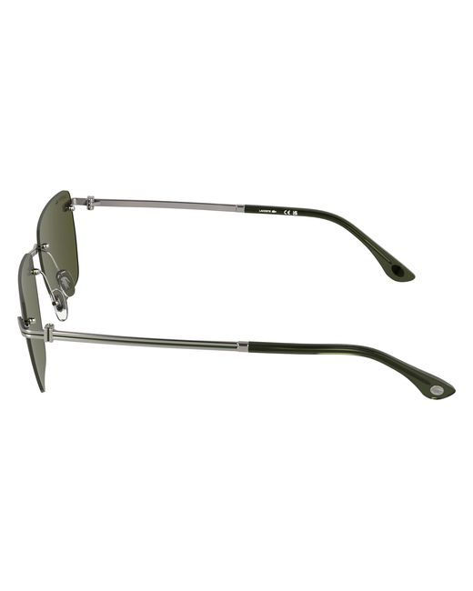Lacoste Black L282S 033 Sunglasses Metal Squared Normal for men