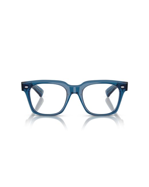 Oliver Peoples Black Ov5570U Alfrey 1793 Optical Frames Acetate Transparent Squared Normal for men