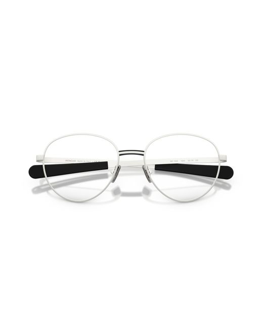 Moncler Black Me1009 1004 Optical Frames Metal Transparent Round Normal