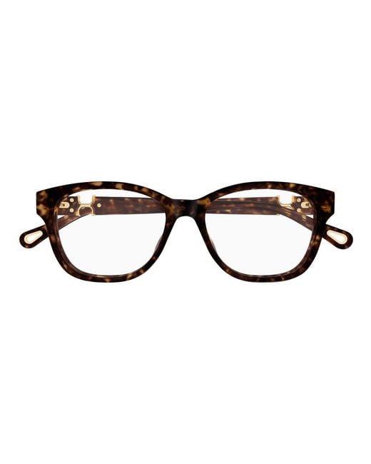 Chloé Black Ch0336Oa 002 Optical Frames Acetate Transparent Cat Eye