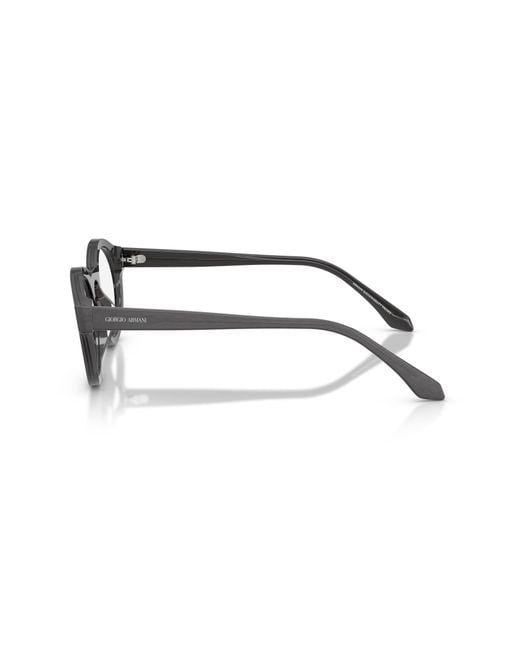 Giorgio Armani Black Ar7292U 6395 Optical Frames Acetate Transparent Pantos Normal