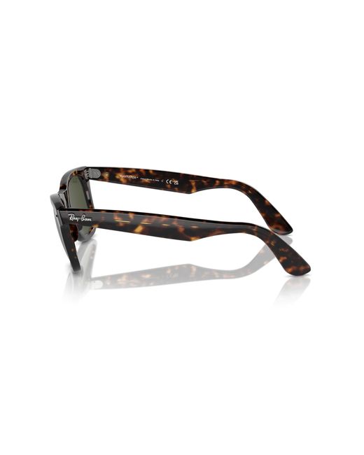 Ray-Ban Black Rb2140f Original Wayfarer Photochromic Low Bridge Fit Sunglasses