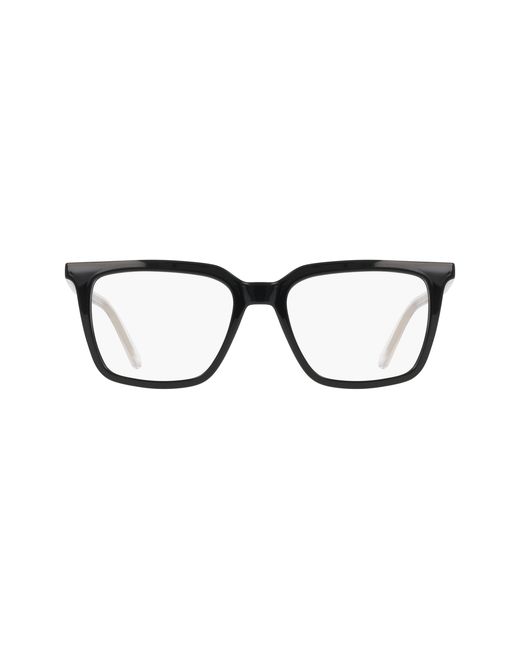 Nike Black 7064 001 Optical Frames Squared Normal