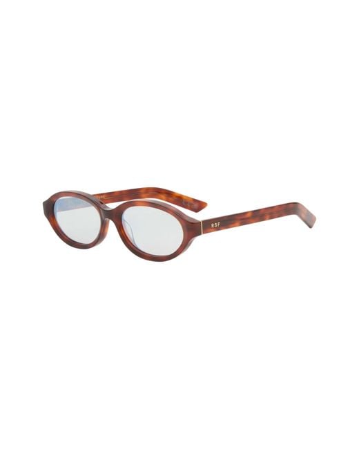 Retrosuperfuture Black 3Wh Parola Diversa Sunglasses Acetate Round Normal