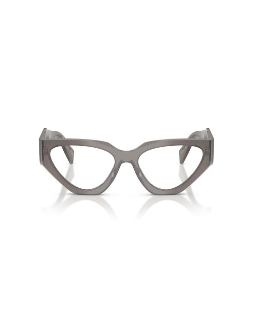 Prada Black Pr C07V 27G1O1 Optical Frames Acetate Geometric Normal