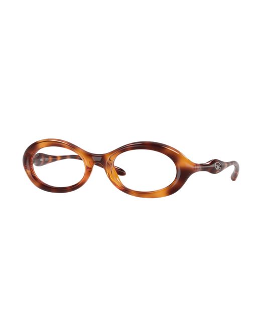 DIESEL Black Dl6005U 2003 Optical Frames Injected Round Normal