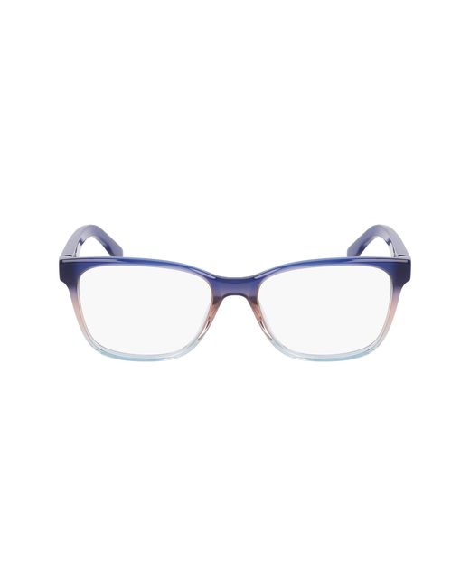 Nike Black 7177 407 Optical Frames Acetate Squared Normal
