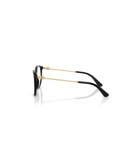 Dolce & Gabbana Black Dg3363 501 Optical Frames Acetate Butterfly Normal