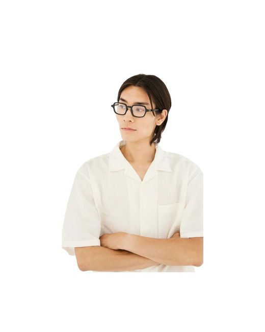 Retrosuperfuture Black 0Ry Numero 141 Nero Optical Frames Acetate Squared