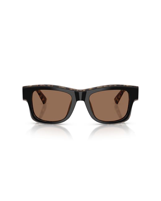 Dolce & Gabbana Black Dg4515 341773 Sunglasses Acetate Squared Normal for men