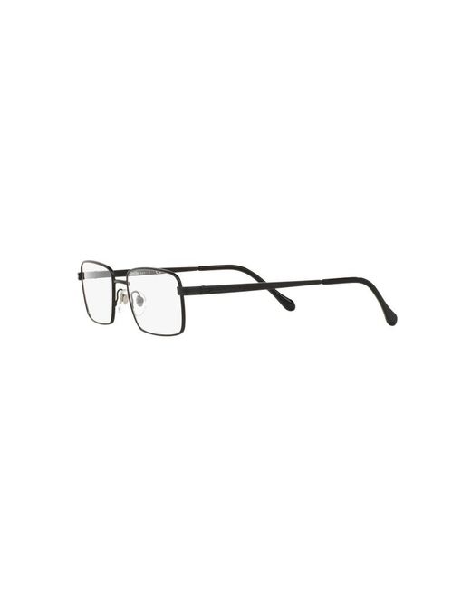 Sferoflex Black Sf2273 136 Optical Frames Metal Squared for men