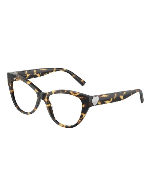 Tiffany & Co Black Tf2251 8064 Optical Frames Acetate Transparent Cat Eye Normal