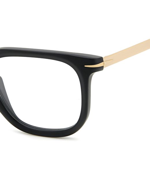 David Beckham Black Db 7119 I46 Optical Frames Acetate Squared for men
