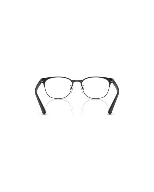 Emporio Armani Black Ea1139 3001 Optical Frames Metal Pillow for men
