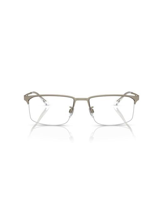 Emporio Armani Black Ea1143 3002 Optical Frames Metal Pillow for men