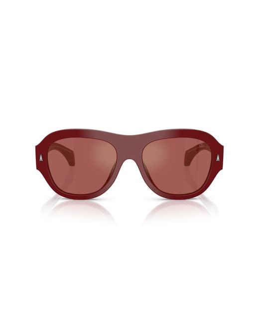 Moncler Black Me6015U Elevane 302654 Sunglasses Acetate Geometric Normal Mirrored