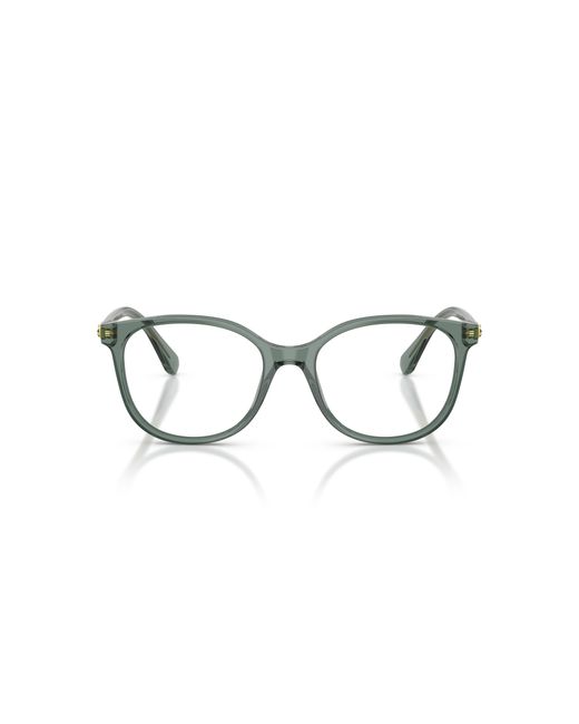 Swarovski Black Sk2002 1043 Optical Frames Acetate Transparent Squared Normal