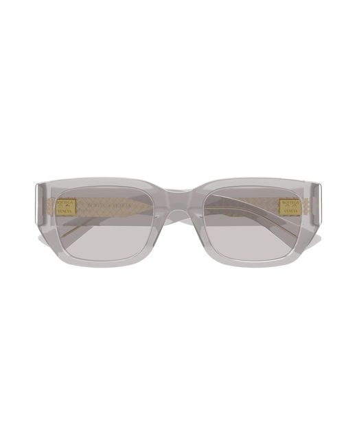 Bottega Veneta Black Bv1401Sa 004 Sunglasses Acetate Squared