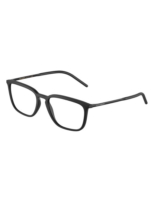 Dolce & Gabbana Black Dg5098 L2525 Optical Frames Nylon Transparent Squared Normal for men